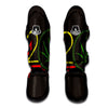 420 Rasta Print Muay Thai Shin Guards-grizzshop