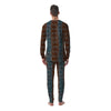 Aboriginal Dot Australia River Print Men's Pajamas-grizzshop