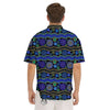 Aboriginal Dot Australian Print Men's Short Sleeve Shirts-grizzshop