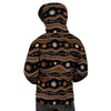 Aboriginal Orange And White Art Print Pattern Men's Hoodie-grizzshop