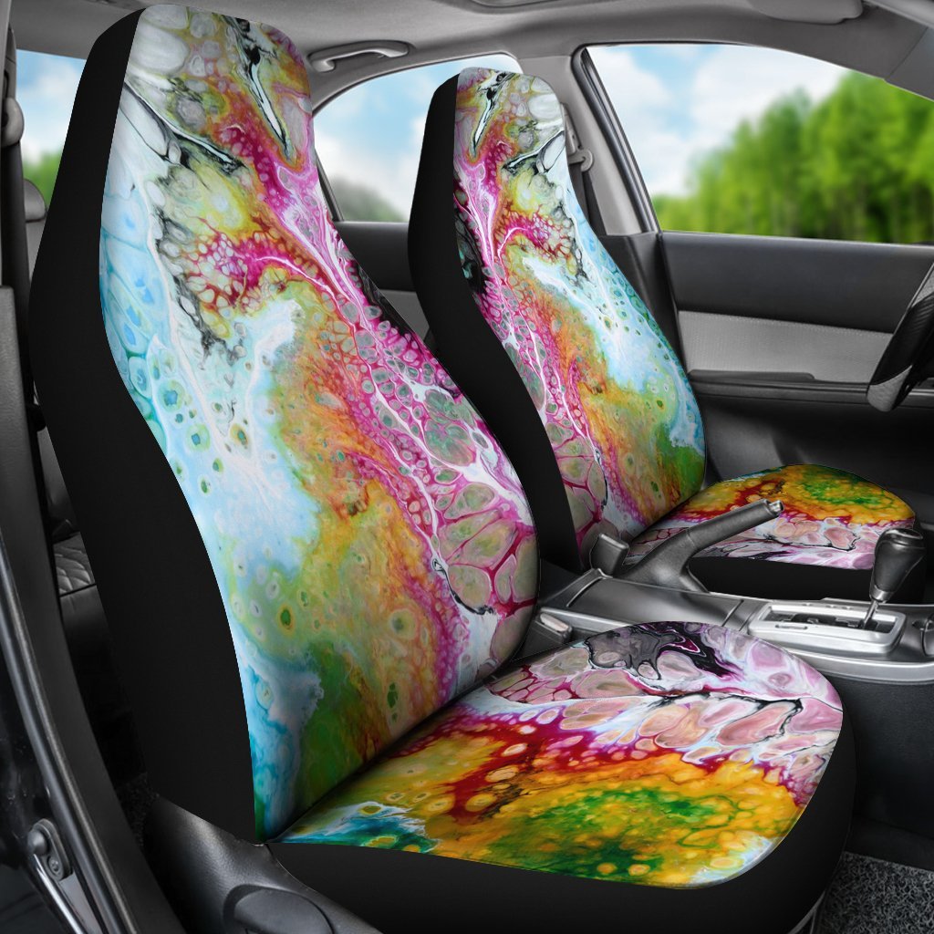 Abstract Art Universal Fit Car Seat Cover-grizzshop
