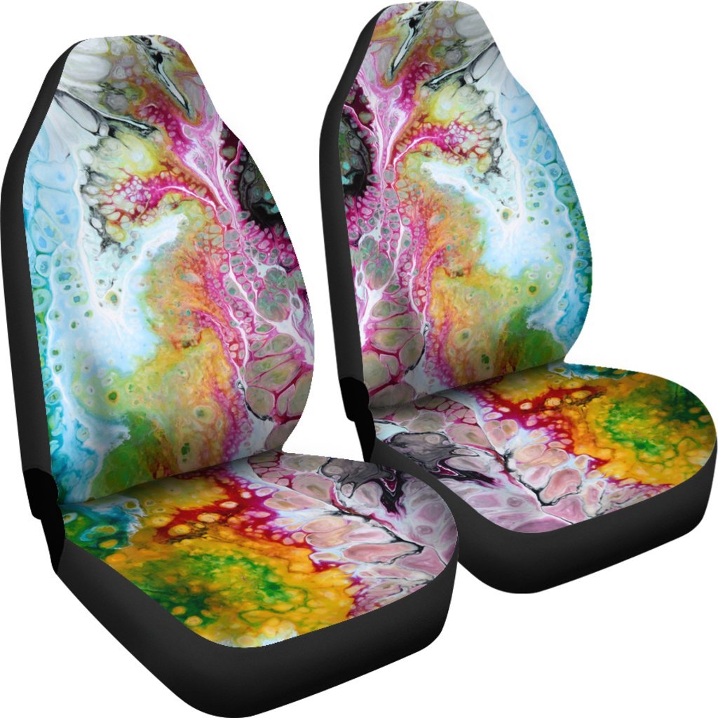 Abstract Art Universal Fit Car Seat Cover-grizzshop