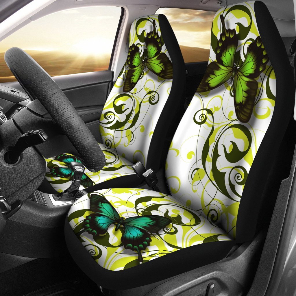 Abstract Butterfly Universal Fit Car Seat Cover-grizzshop