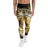 Abstract Cleopatra Print Men's Leggings-grizzshop