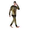 Abstract Cleopatra Print Men's Pajamas-grizzshop