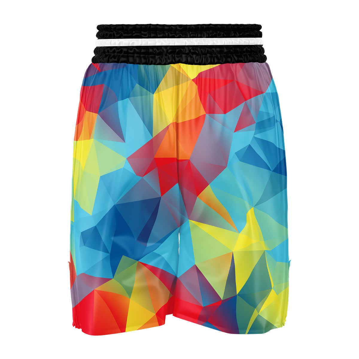 Abstract Colorful Autism Awareness Print Boxing Shorts-grizzshop