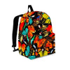 Abstract Colorful Butterfly Print Backpack-grizzshop
