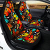 Abstract Colorful Butterfly Print Car Seat Covers-grizzshop