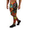 Abstract Colorful Butterfly Print Men's Joggers-grizzshop