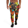 Abstract Colorful Butterfly Print Men's Joggers-grizzshop