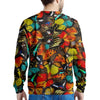 Abstract Colorful Butterfly Print Men's Sweatshirt-grizzshop