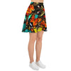 Abstract Colorful Butterfly Print Women's Skirt-grizzshop