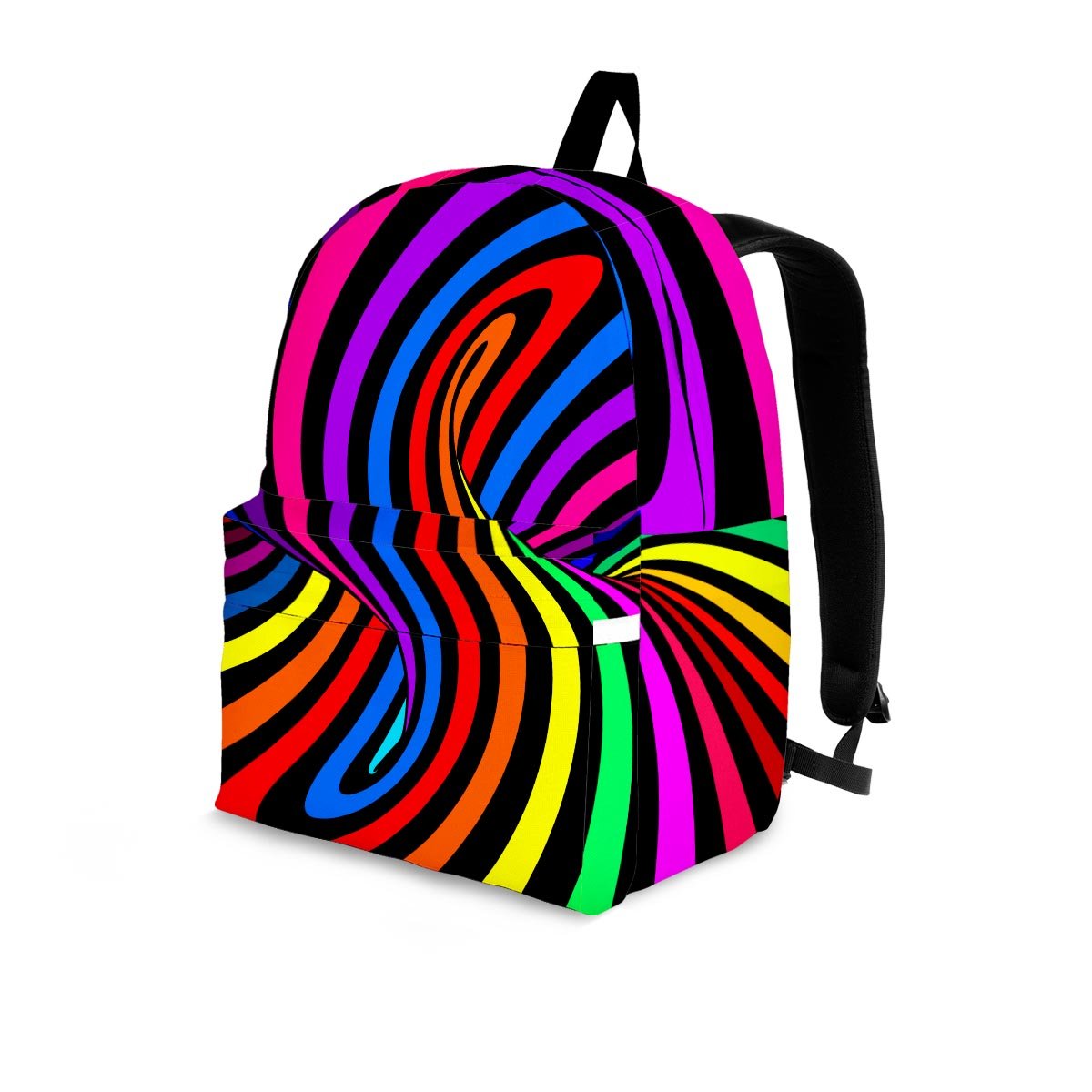 Abstract Colorful Psychedelic Backpack-grizzshop