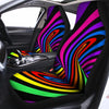 Abstract Colorful Psychedelic Car Seat Covers-grizzshop