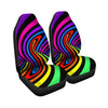 Abstract Colorful Psychedelic Car Seat Covers-grizzshop