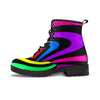 Abstract Colorful Psychedelic Men's Boots-grizzshop