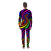Abstract Colorful Psychedelic Men's Pajamas-grizzshop