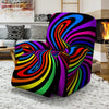 Abstract Colorful Psychedelic Recliner Cover-grizzshop