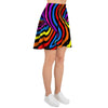 Abstract Colorful Psychedelic Women's Skirt-grizzshop