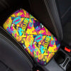 Abstract Comic Bubble Graffiti Print Car Console Cover-grizzshop