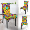 Abstract Comic Bubble Graffiti Print Chair Cover-grizzshop