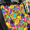 Abstract Comic Bubble Graffiti Print Pet Car Seat Cover-grizzshop