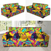 Load image into Gallery viewer, Abstract Comic Bubble Graffiti Print Sofa Cover-grizzshop