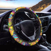 Abstract Comic Bubble Graffiti Print Steering Wheel Cover-grizzshop