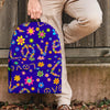 Abstract Floral Hippie Backpack-grizzshop