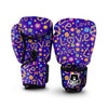 Abstract Floral Hippie Boxing Gloves-grizzshop