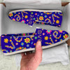 Abstract Floral Hippie Canvas Shoes-grizzshop