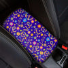 Abstract Floral Hippie Car Console Cover-grizzshop
