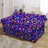 Abstract Floral Hippie Loveseat Cover-grizzshop