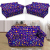 Abstract Floral Hippie Loveseat Cover-grizzshop