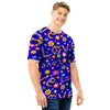 Abstract Floral Hippie Men T Shirt-grizzshop