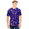 Abstract Floral Hippie Men T Shirt-grizzshop