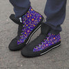 Abstract Floral Hippie Men's High Top Shoes-grizzshop