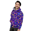 Abstract Floral Hippie Men's Hoodie-grizzshop