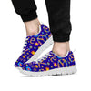 Abstract Floral Hippie Men's Sneakers-grizzshop