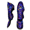 Abstract Floral Hippie Muay Thai Shin Guard-grizzshop