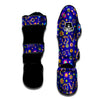 Abstract Floral Hippie Muay Thai Shin Guard-grizzshop