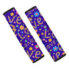 Abstract Floral Hippie Seat Belt Cover-grizzshop