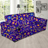 Abstract Floral Hippie Sofa Cover-grizzshop