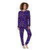 Abstract Floral Hippie Women's Pajamas-grizzshop