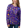 Abstract Floral Hippie Women's Sweatshirt-grizzshop