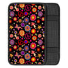 Abstract Flower Hippie Car Console Cover-grizzshop