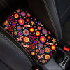 Abstract Flower Hippie Car Console Cover-grizzshop