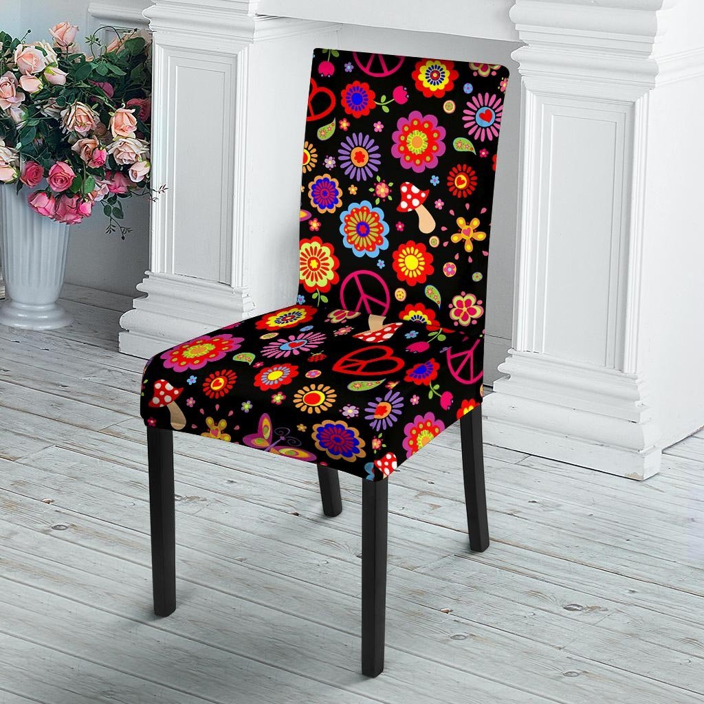 Abstract Flower Hippie Chair Cover-grizzshop