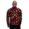 Abstract Flower Hippie Men's Bomber Jacket-grizzshop