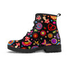 Abstract Flower Hippie Men's Boots-grizzshop